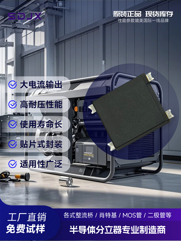 国产替代新突破：正芯电子发电机MSB801整流桥完美替换Z3PK8100H